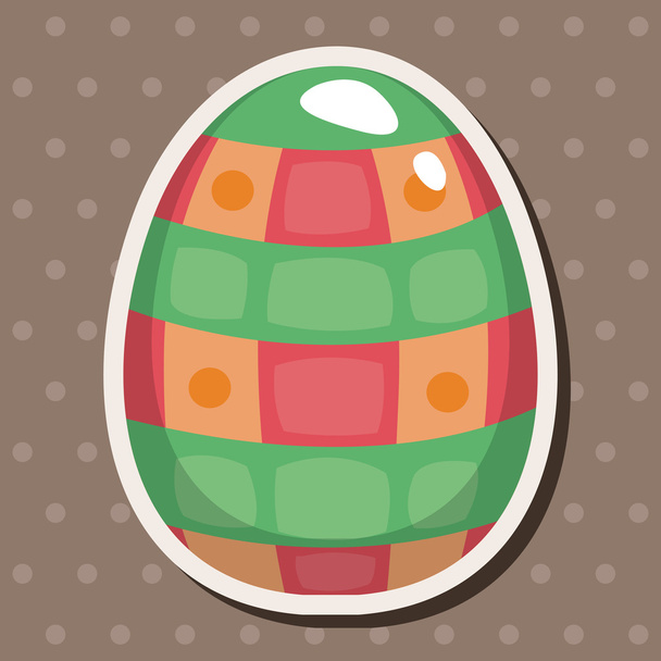 easter egg theme elements background,eps10 - Vector, Imagen