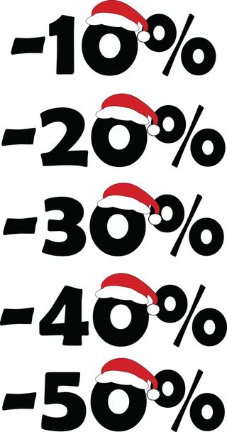 πωλήσεις των Χριστουγέννων - Διάνυσμα, εικόνα