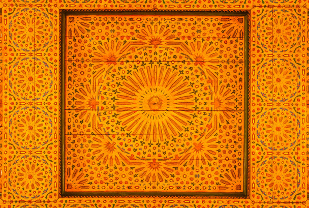 Tradiční marocké carbed strop - Fotografie, Obrázek