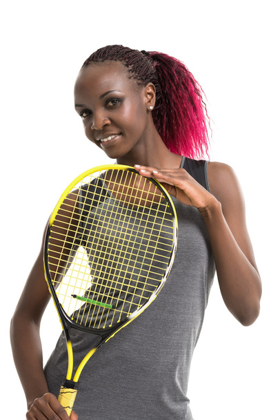 Woman playing tennis - Foto, imagen