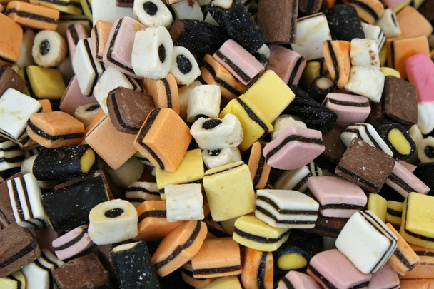 sakızlı şeker iyi gıda pazarına Satılık çocuklar için renkli - Fotoğraf, Görsel