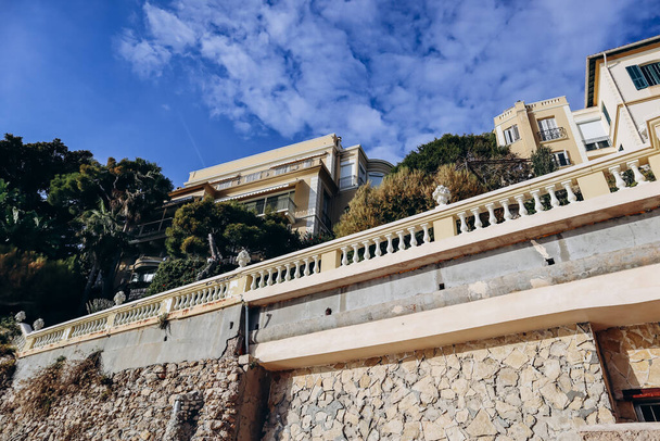 Cap d'Ail, France - 18 November 2023: Stunning villa of Nika Belotserkovskaya in Cap d'Ail, located a few miles away from Monaco - Photo, Image