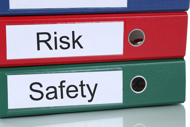 Risk and safety management analysis in company business concept - Photo, Image