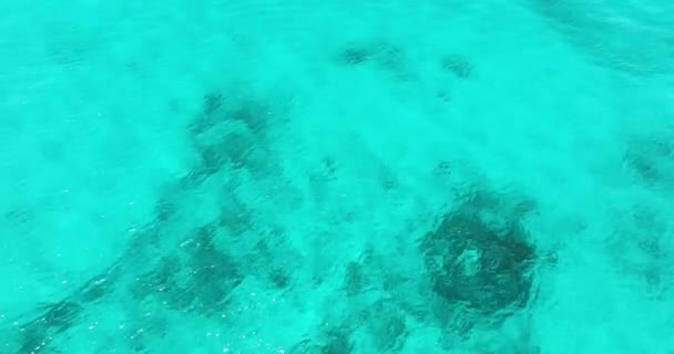 Texture de l'eau de mer tropicale reflets comme paradis vacances d'été
. - Séquence, vidéo