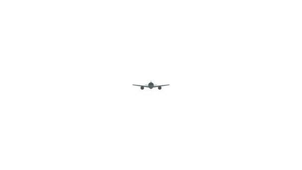 návrh pohybu ikon letadla  - Záběry, video