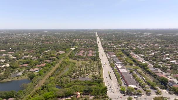 Luchtfoto video Coral Springs Florida 4k - Video