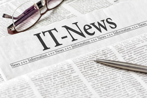 Un giornale con il titolo IT-News
 - Foto, immagini