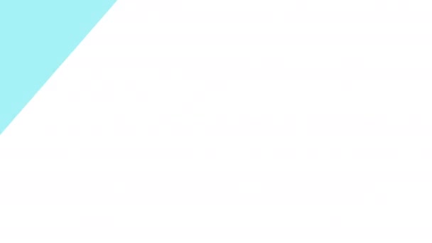 Valkoinen Oblique Parallel Useita kaistaleita Pyyhi, Vaihda Pastelli Sininen Väri Ja Pyyhi Vihreä Tausta. Kuvamateriaalin siirtymäkäsite  - Materiaali, video