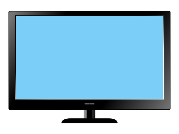 τηλεόραση LED - Διάνυσμα, εικόνα