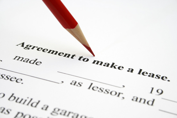 lease-overeenkomst - Foto, afbeelding