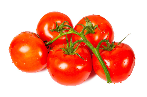 bunch of tomatoes closeup  - Фото, зображення