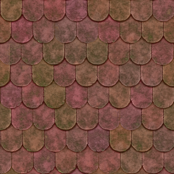 Old roof seamless generated texture - Fotografie, Obrázek
