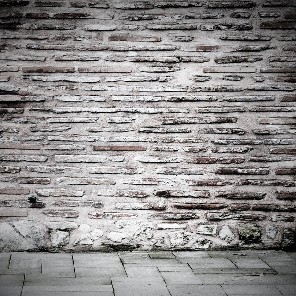 Brick wall corner - Photo, Image
