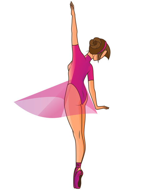 Ballerina - ベクター画像