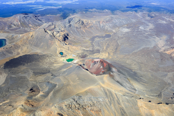 Cráter rojo Tongariro
 - Foto, Imagen