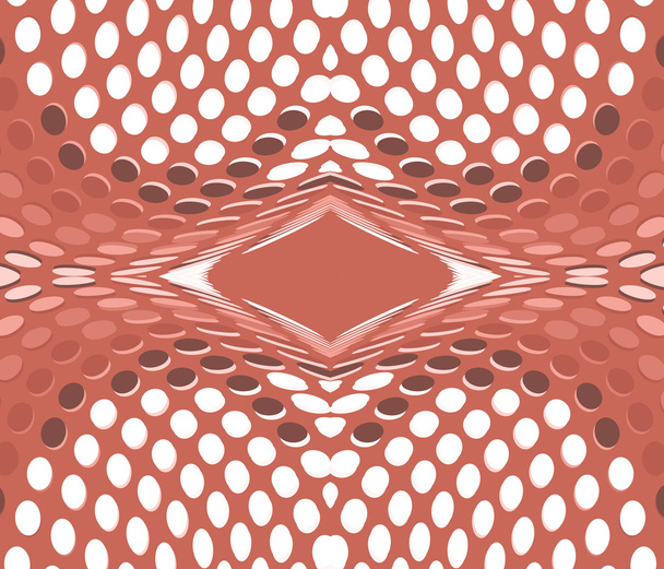 červené pozadí abstraktní kruhy - Vektor, obrázek