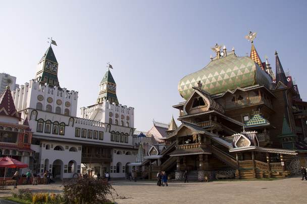 Wooden palace in Kolomenskoe, Moscow, Russia - 写真・画像