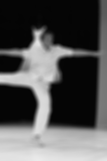 Contemporary dance performance bokeh blur background - Foto, imagen