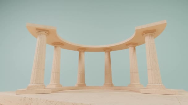 Portál do starověku: neoklasický digitální design - Záběry, video