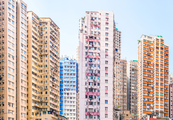 Residencial aprtment no distrito velho, Hong Kong, Ásia
 - Foto, Imagem