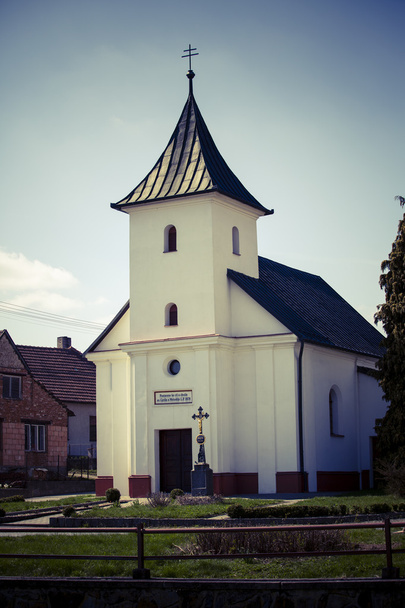 alte christliche Dorfkapelle oder Kirche in der Tschechischen Republik - Foto, Bild