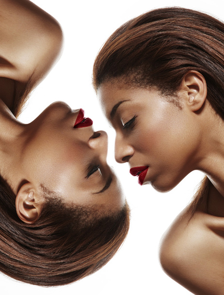 Profile of black woman - Фото, зображення