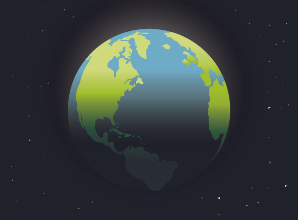 Planeta Tierra
 - Vector, imagen