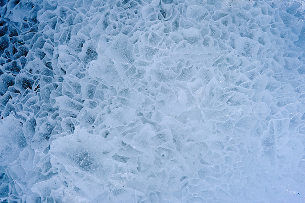 Ice. close-up. - Foto, afbeelding