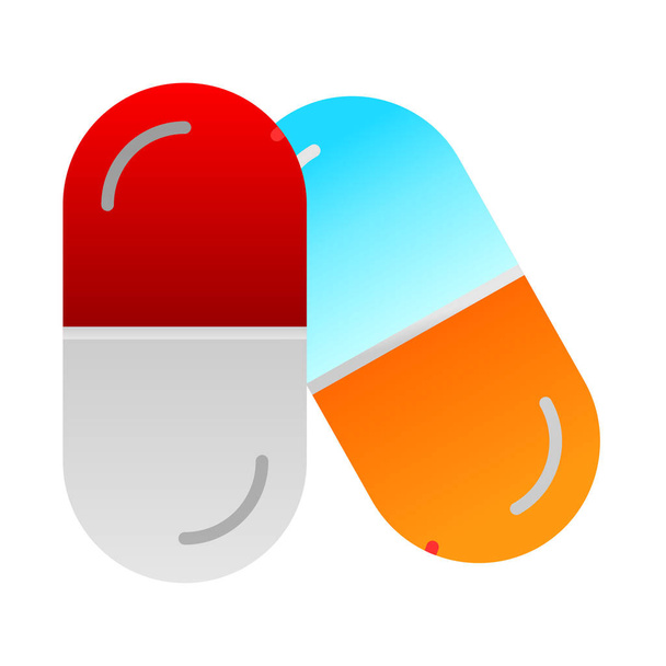 pills icon, vector illustration simple design - Vector, Image