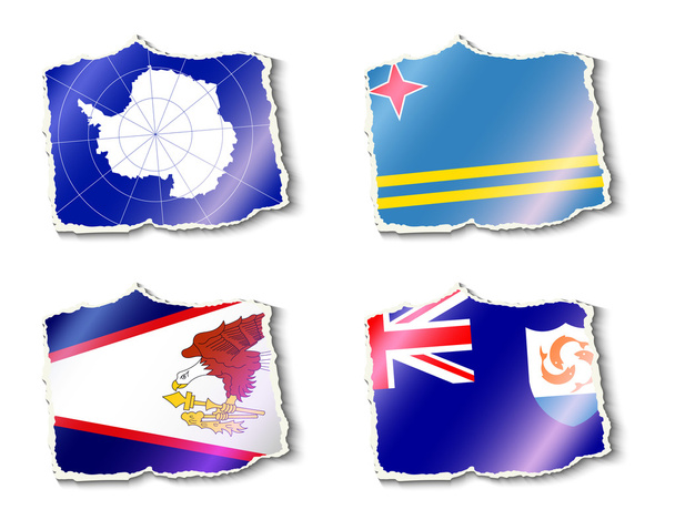 flags of the world - Вектор, зображення