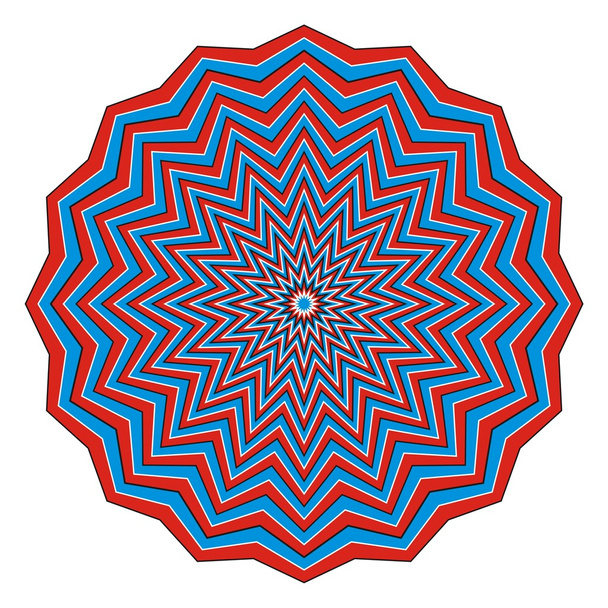 оптична ілюзія
 - Вектор, зображення