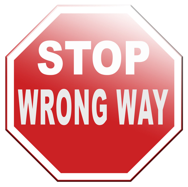 wrong way - Photo, Image
