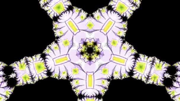 Resumen El diseño fractal generado por ordenador. Un fractal es un patrón interminable. Los fractales son patrones infinitamente complejos que son auto-similares a través de diferentes escalas. Ideal para el fondo de pantalla del teléfono celular - Imágenes, Vídeo