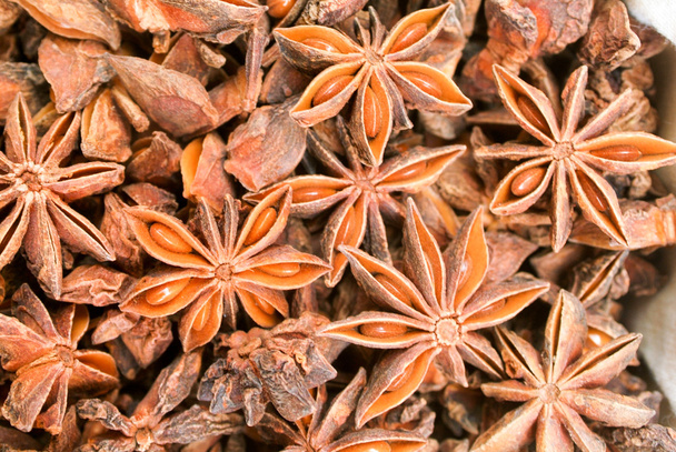 Close up of star anise - Photo, Image