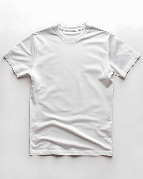 λευκό t πουκάμισο απομονωμένο - Φωτογραφία, εικόνα
