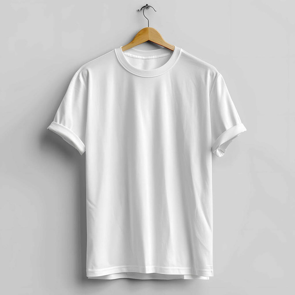 T-Shirt-Attrappe aufhängen - Foto, Bild