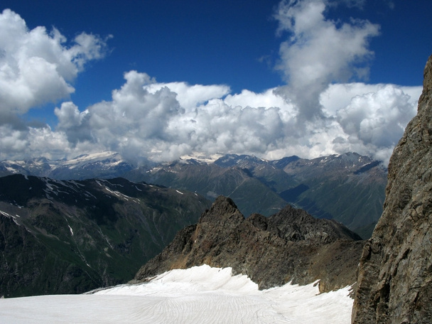 Bezenghi mountains at Caucasus - Foto, Bild