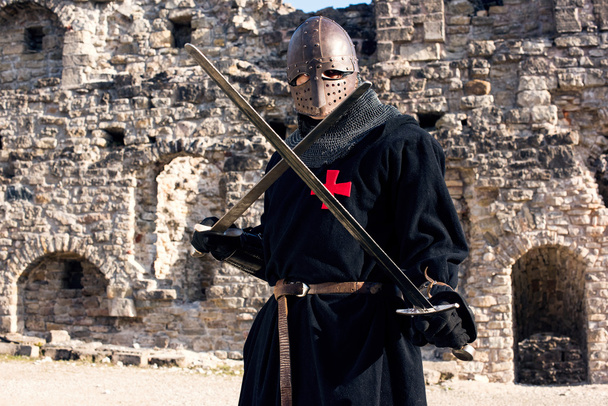 Ancient knight in armor - Foto, Bild