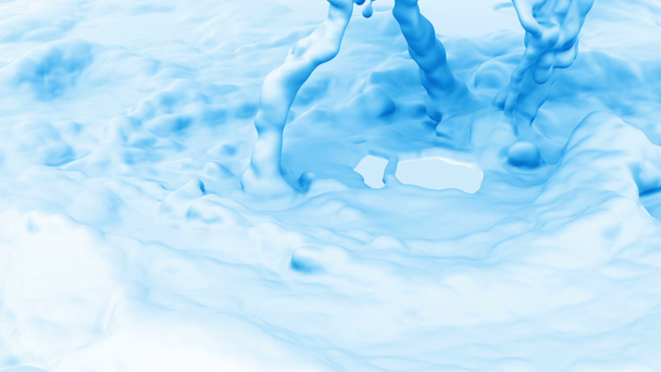 Abstract splash van water - Video