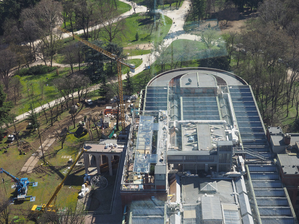 Milan aerial view - Photo, Image