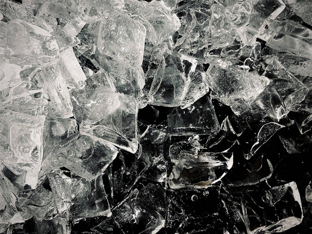ledové kostky pozadí, kostky textury textury, kostky tapety, led pomáhá cítit osvěžující a chladnou vodu z kostek ledu pomáhá osvěžit váš život a cítit dobře.led nápoje pro občerstvení podnikání - Fotografie, Obrázek