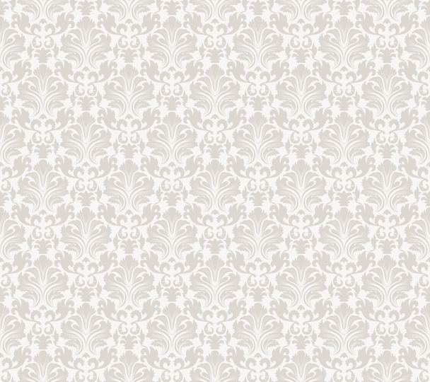 Damask seamless pattern - Vector, Image