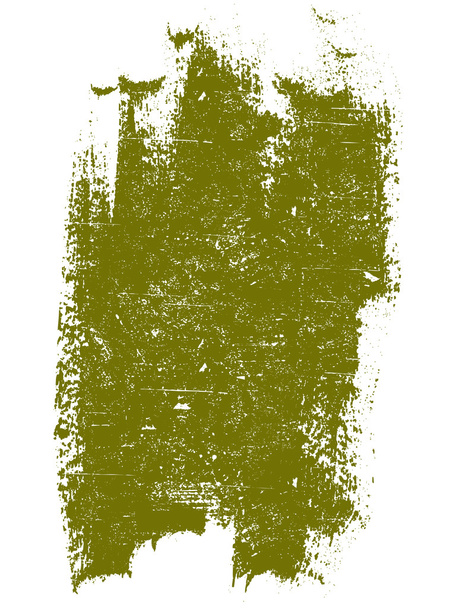 Grunge elements - Dark Yellow Grunge Square - Vector, Image