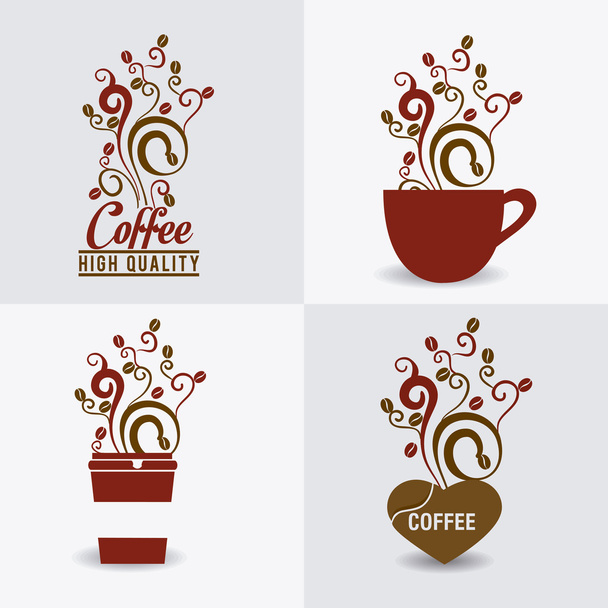 Coffee design. - Vector, Image