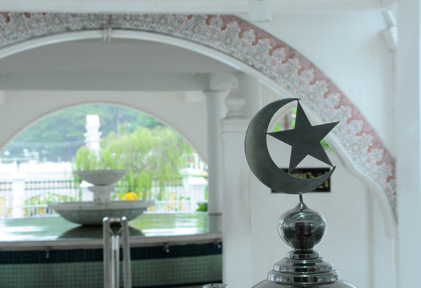 クアラ トレンガヌ, マレーシア アビディン モスクの建築ディテール - 写真・画像