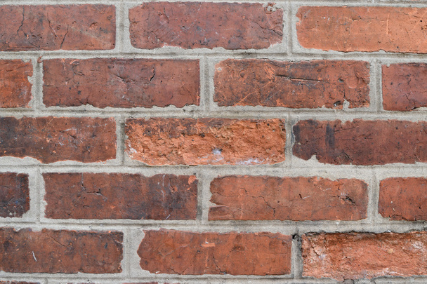 Red Brick wall texture - Foto, afbeelding