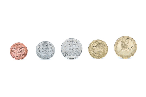 Монеты Новой Зеландии
 - Фото, изображение