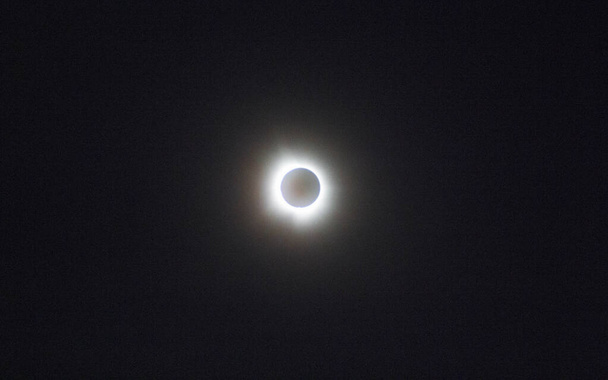 Total Solar Eclipse, nähtynä Dublinista, Ohiosta, huhtikuu 8, 2024 - Valokuva, kuva