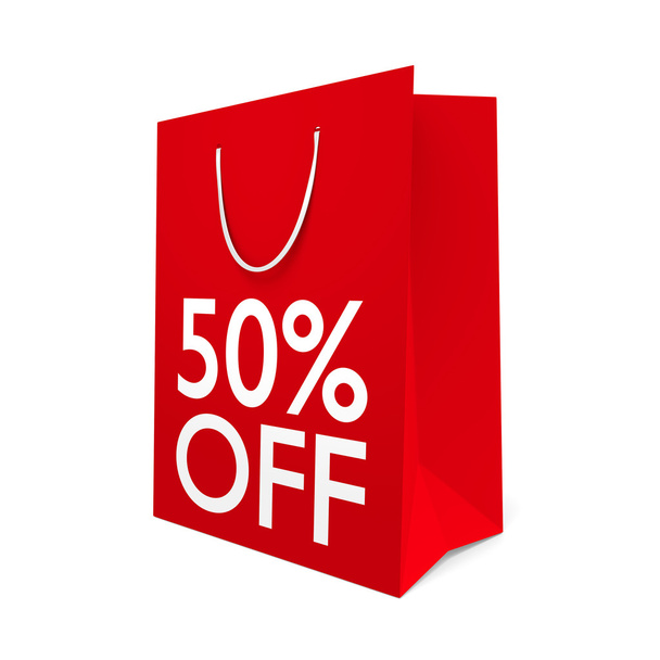 赤い紙ショッピング バッグ販売が 50% 引き - 写真・画像