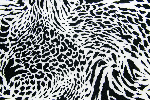 текстура друкованої тканини смугаста зебра і леопард для фону
 - Фото, зображення